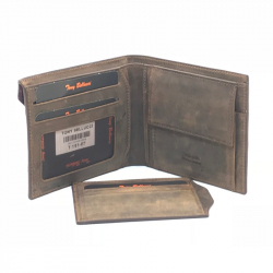 Гаманець чоловічий шкіряний Tony Bellucci T151-07 коричневий