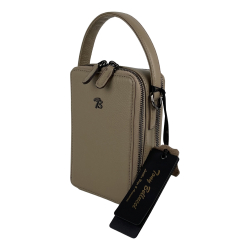 Сумка крос-боді жіноча шкіряна Tony Bellucci 0434-219 бежева