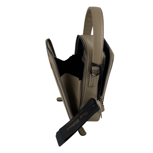 Сумка кросс-боди женская кожаная Tony Bellucci 0434-219 бежевая