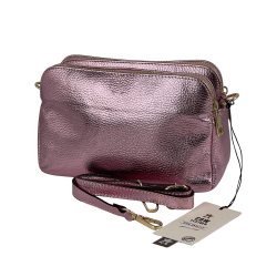 Сумка жіноча шкіряна Genuine Leather 05931 DL82 рожева​