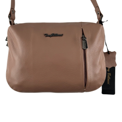 Сумка жіноча шкіряна Tony Bellucci 0073-205 пудра