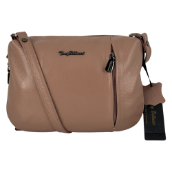 Сумка жіноча шкіряна Tony Bellucci 0073-205 пудра