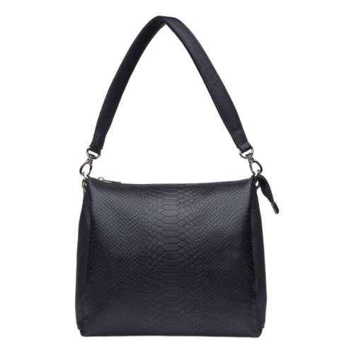 Сумка жіноча шкіряна Vito Torelli 1001 4071/1000 чорна з пітоном