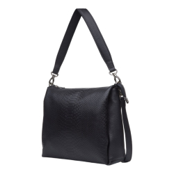 Сумка женская кожаная Vito Torelli 1001 4071/1000 черная с питоном