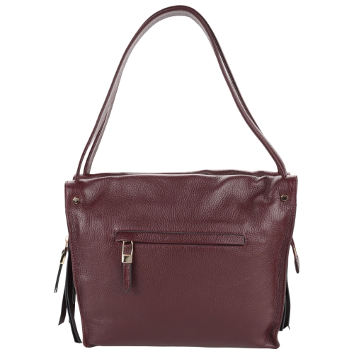 Сумка жіноча шкіряна Tony Bellucci 0319-1905 бордова