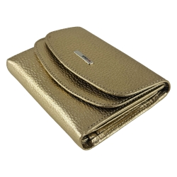 Кошелек женский кожаный Karya 2026-069 золотистый