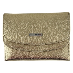 Кошелек женский кожаный Karya 2026-069 золотистый
