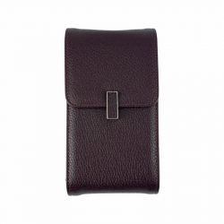 Сумка через плече жіноча шкіряна Eminsa 40241 37-6 бордова