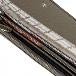 Кошелек женский кожаный Eminsa 2184 18-17 светло-коричневый