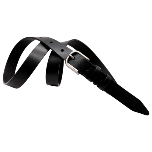 Ремень женский кожаный Кремень 05.25.00.84 черный 125 см