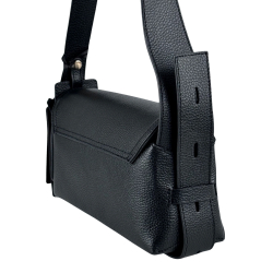 Сумка жіноча шкіряна Tony Bellucci 0868-281 чорна