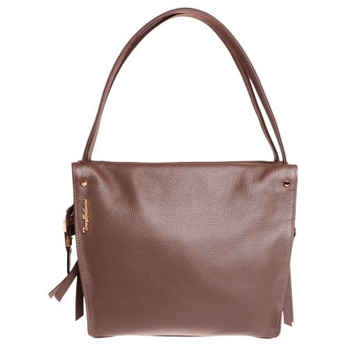 Сумка жіноча шкіряна Tony Bellucci 0319-213 світло-коричнева