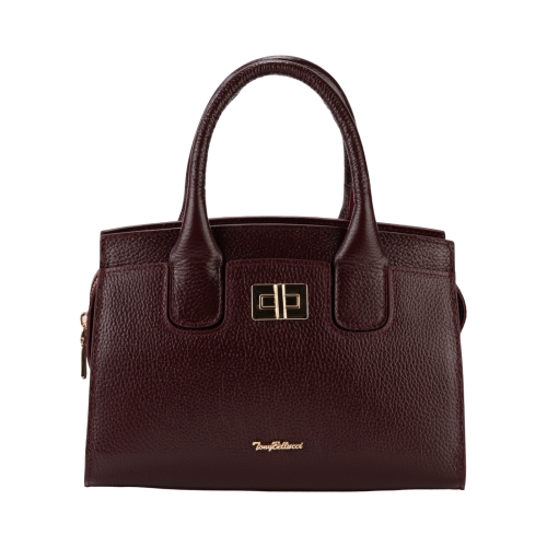 Сумка жіноча шкіряна Tony Bellucci 0993-1905 бордова