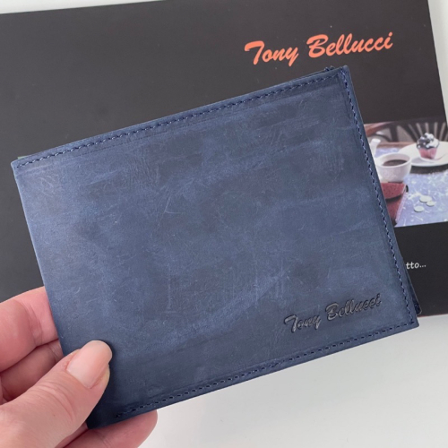 Гаманець чоловічий шкіряний Tony Bellucci T121-03 синій