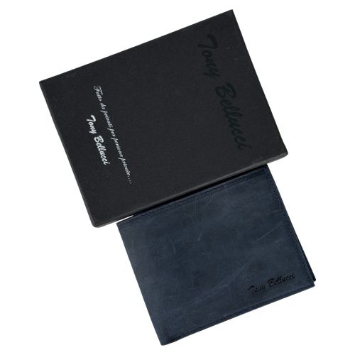 Гаманець чоловічий шкіряний Tony Bellucci T121-03 синій