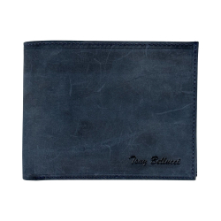 Кошелек мужской кожаный Tony Bellucci T121-03 синий