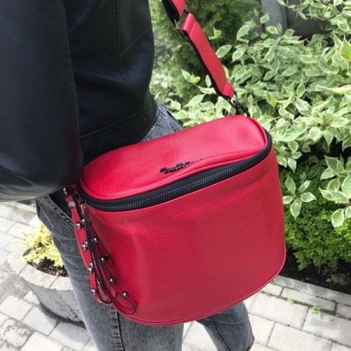 Сумка жіноча шкіряна Tony Bellucci 0258-282 червона