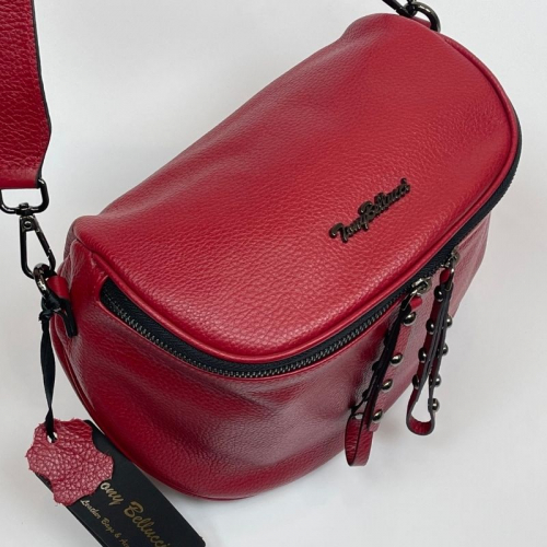 Сумка жіноча шкіряна Tony Bellucci 0258-282 червона