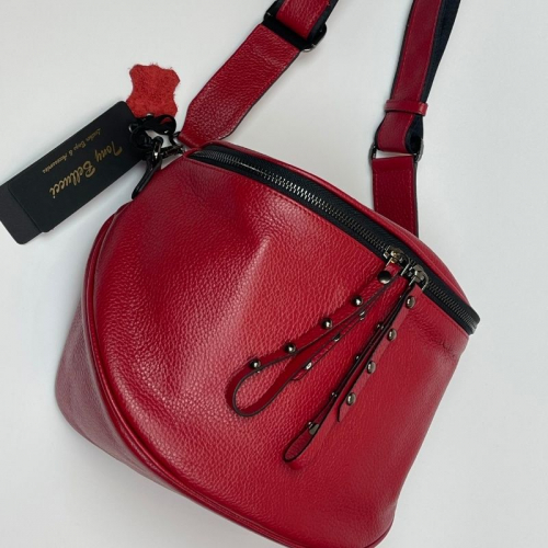 Сумка жіноча шкіряна Tony Bellucci 0258-282 червона