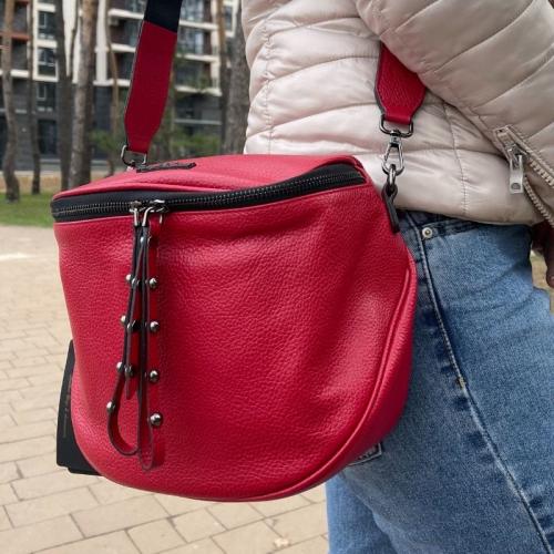 Сумка жіноча шкіряна Tony Bellucci 0258-282 червона