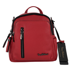 Рюкзак жіночий шкіряний Tony Bellucci 0420-282 червоний