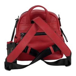 Рюкзак жіночий шкіряний Tony Bellucci 0420-282 червоний