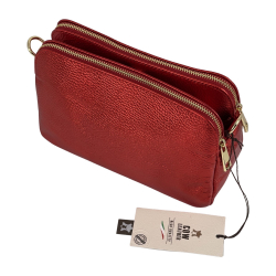 Сумка жіноча шкіряна Genuine Leather 05931 DL58 червона