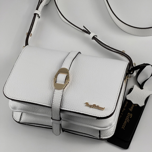 Сумка женская кожаная Tony Bellucci 0765-200 белая