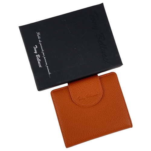 Гаманець жіночий шкіряний Tony Bellucci T892-1268 помаранчевий