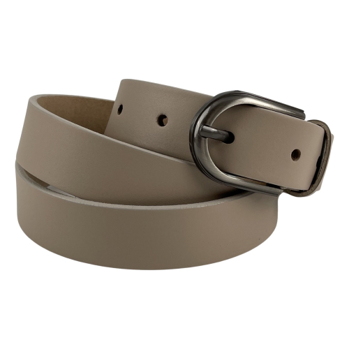 Ремень женский кожаный Кремень 05.30.00.113 120 см бежевый