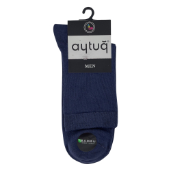 Шкарпетки чоловічі Aytug Bambu 14100 сині Size 41-45