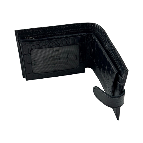 Гаманець чоловічий шкіряний Bond Non 523-356 чорний