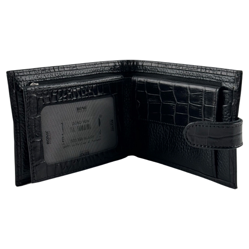 Гаманець чоловічий шкіряний Bond Non 523-356 чорний