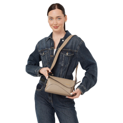 Сумка жіноча шкіряна Tony Bellucci 0868-219 бежева