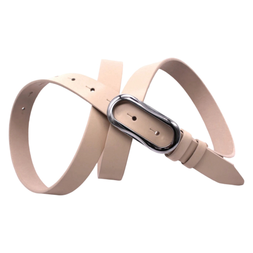 Ремінь жіночий шкіряний Кремінь 05.25.00.114 молочний 115 см