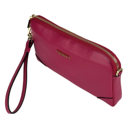 Сумка жіноча шкіряна Karya 2030-244 фуксія