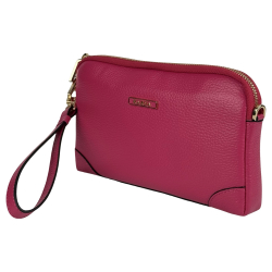 Сумка жіноча шкіряна Karya 2030-244 фуксія