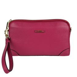 Сумка жіноча шкіряна Karya 2030-244 фуксія