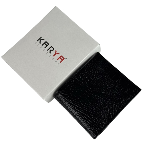 Гаманець чоловічий шкіряний Karya 0458-03 чорний