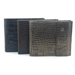 Гаманець чоловічий під крокодилячу шкіру Bond 514