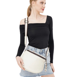 Сумка жіноча шкіряна Tony Bellucci 0258-201 бежева