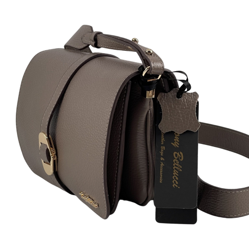 Сумка жіноча шкіряна Tony Bellucci 0765-213 світло-коричнева