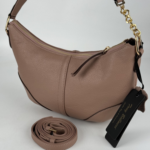 Сумка женская кожаная Tony Bellucci 0796-205 пудровая