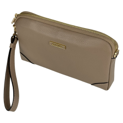 Сумка жіноча шкіряна Karya 2030-50 бежева