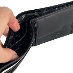 Гаманець чоловічий шкіряний Karya 0458-076 чорний