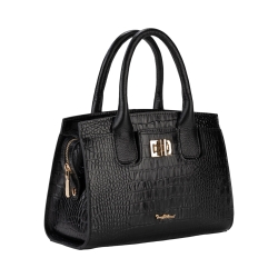 Сумка жіноча шкіряна Tony Bellucci 0993-356 чорна