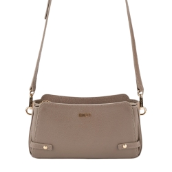 Сумка кросс-боди женская кожаная Enzo Nori EN1098-907 капучино