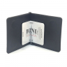 Гаманець-затискач для грошей чоловічий шкіряний гладкий Bond 554