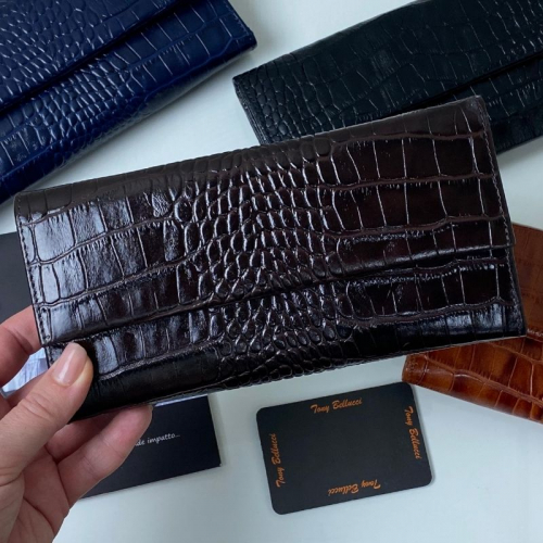 Гаманець жіночий шкіряний Tony Bellucci 859-355 темно-коричневий