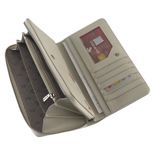 Кошелек женский кожаный Eminsa 2151 37-9 молочный